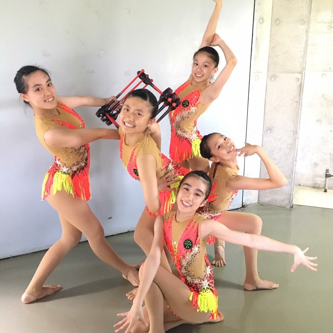 やりました(^^)/ 「VIVACE新体操クラブ」！中学団体かささぎ杯へ